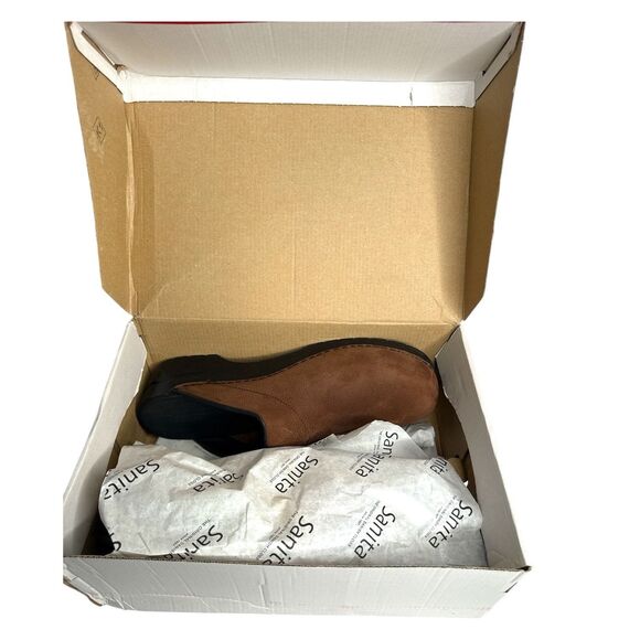 Sanita Karl Danish Clogs Antique Brown 450250 Leather Comfort Shoes NIB EU 48 main image 5